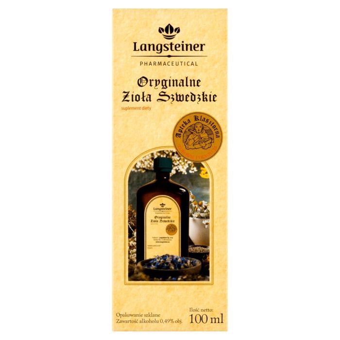 Oryginalne Zioła Szwedzkie, płyn, 100 ml main product photo
