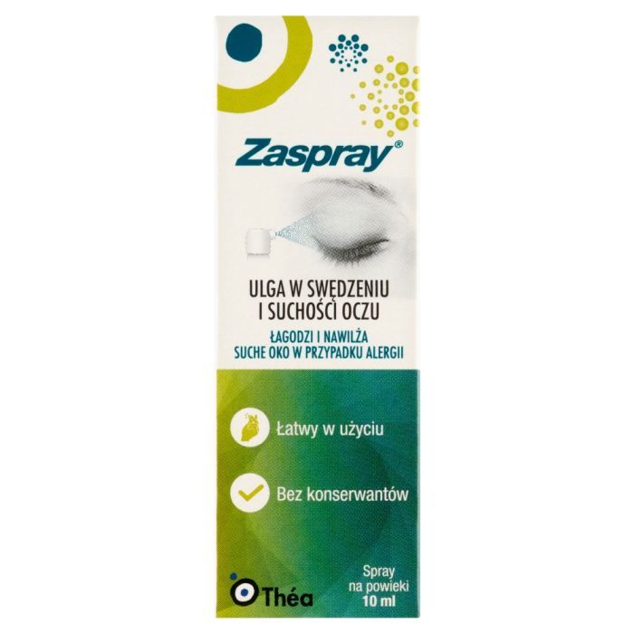 Zaspray, spray, na powieki, 10 ml main product photo