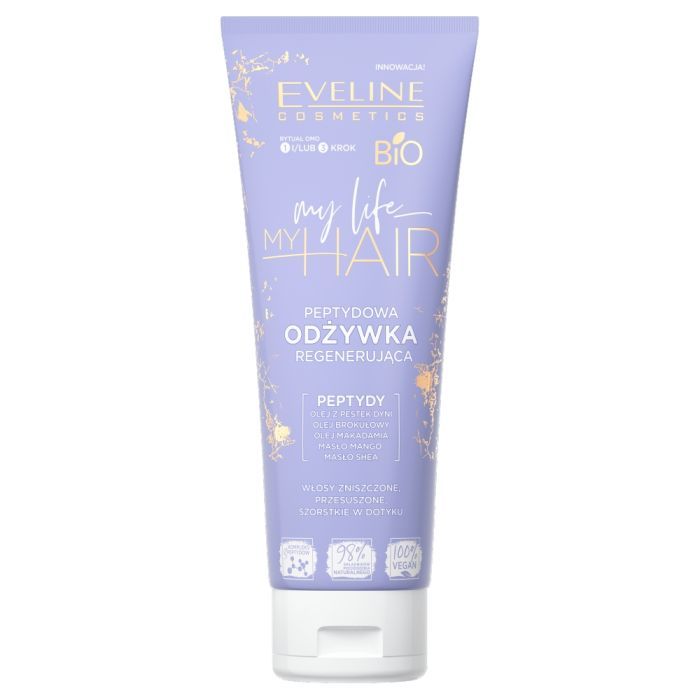 Eveline My Life My Hair, odzyw.,peptyd.,regen.,250 ml main product photo