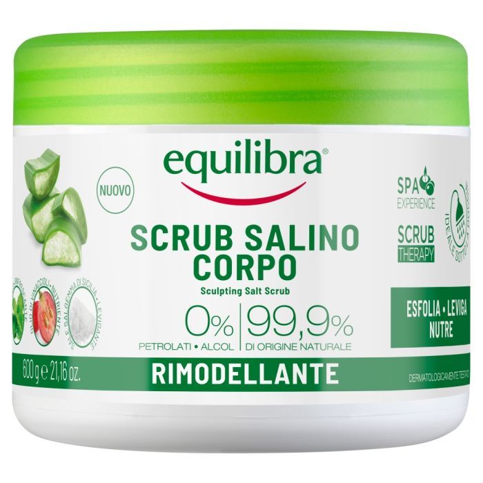 Equilibra, peeling, solny, modelujacy, 600 g main product photo