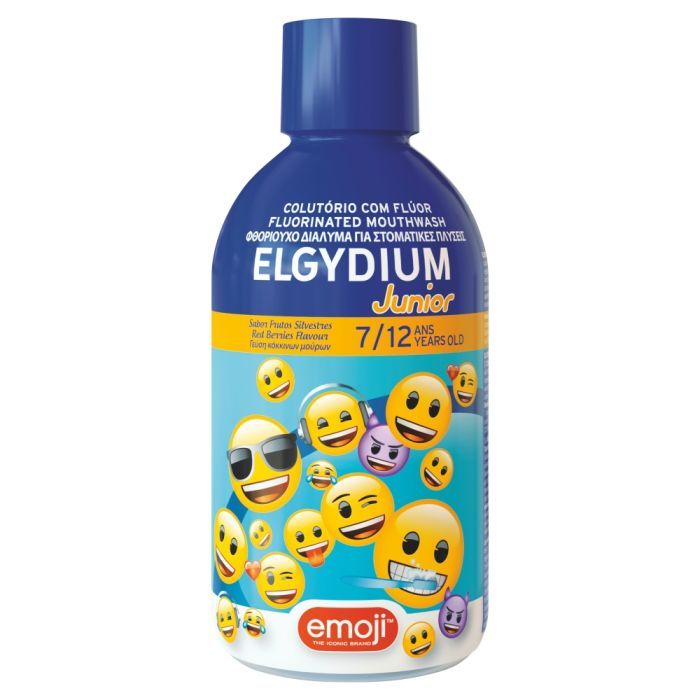 Elgydium Emoji Junior,plyn,do pluk.jamy ust.,p/prochn.,500ml main product photo