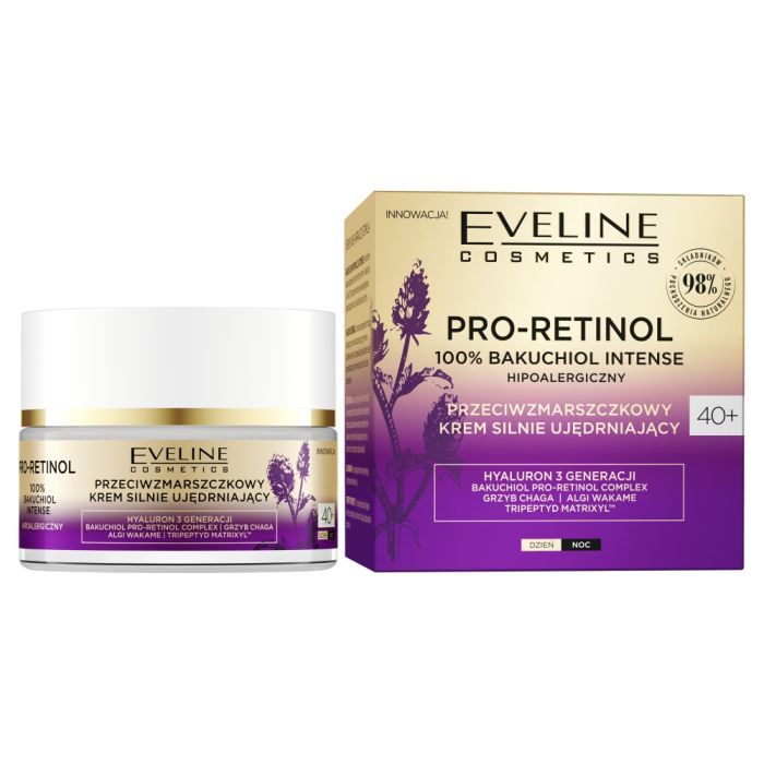 Eveline Pro-Retinol, krem,odmladz.,silnie ujedrni.40+,50ml