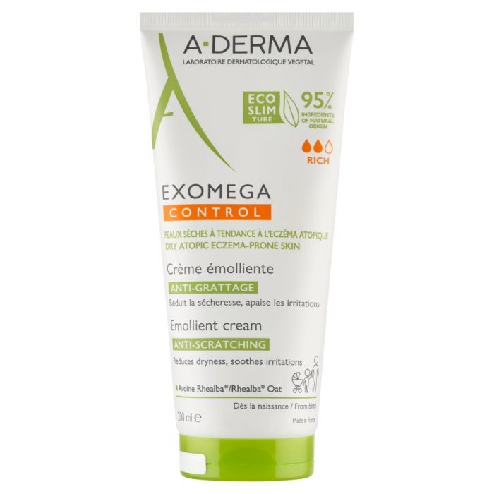 Aderma Exomega Control, krem emolient, 200 ml main product photo