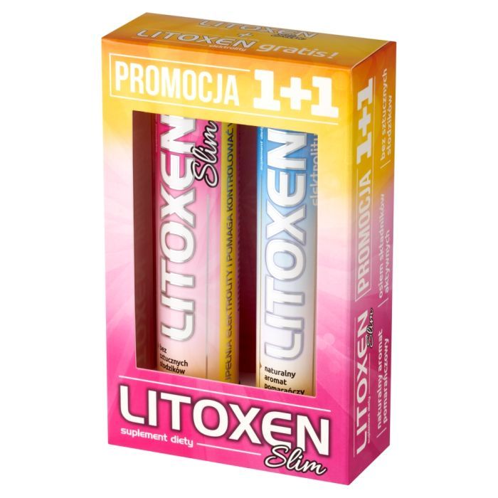 Litoxen Slim, tabl.musuj., 20szt x 2op, PROM.1018/22 main product photo
