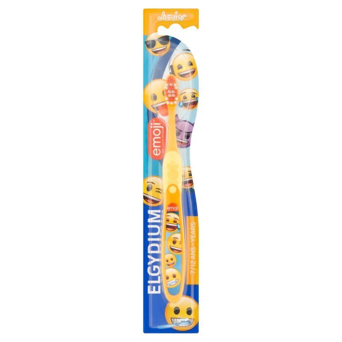 Elgydium Emoji Junior, szczoteczka do zębów dla dzieci 7-12 lat, 1 szt. main product photo