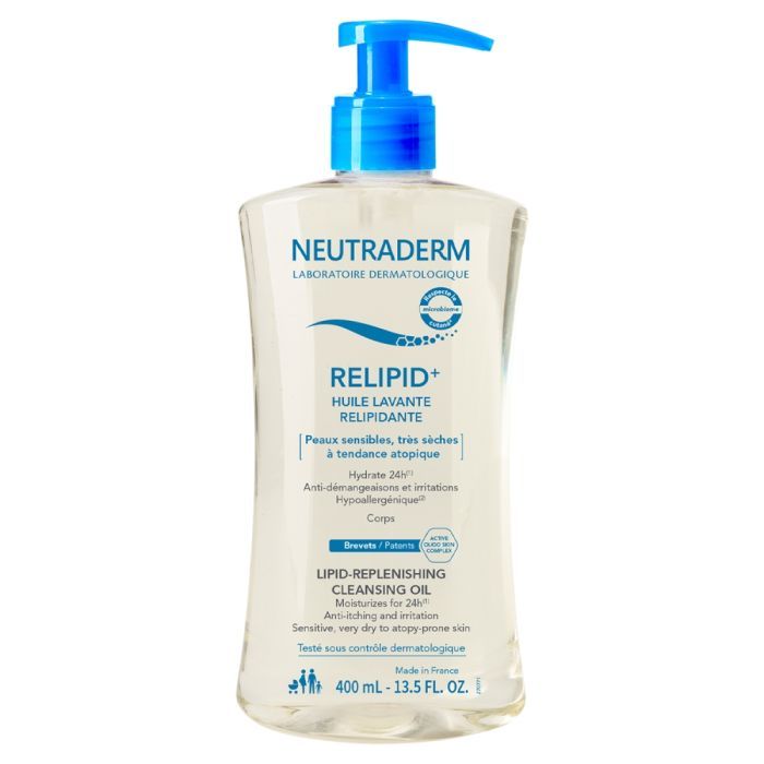Neutraderm Relipid+,olejek,d/m,ciala,odbud.warst lipid,400ml main product photo