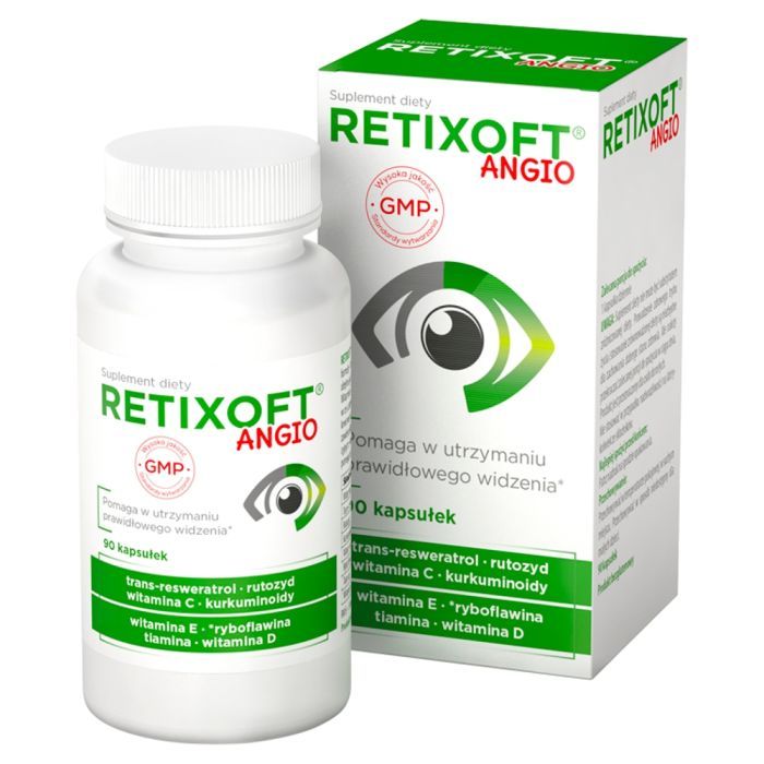 Retixoft Angio, kaps., 90 szt main product photo