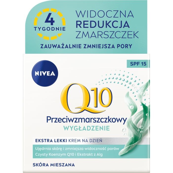 Nivea Q10 Wygladzanie, krem,p/zmar.,lekki,n/dzien, 50 ml main product photo