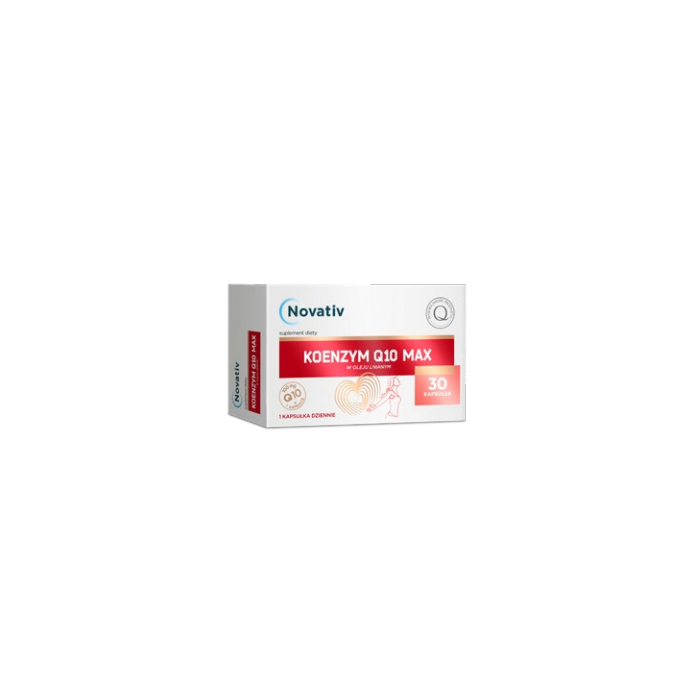 Novativ Koenzym Q10 Max, kaps., 30 szt main product photo
