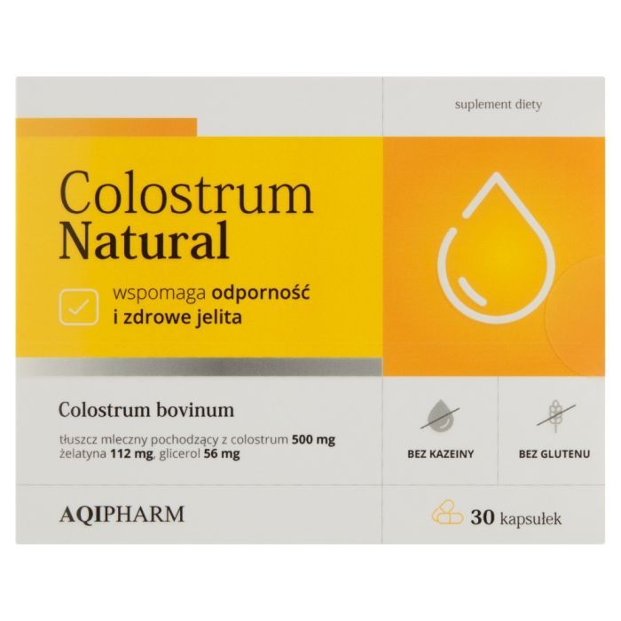 Colostrum Natural, kaps., 30 szt main product photo
