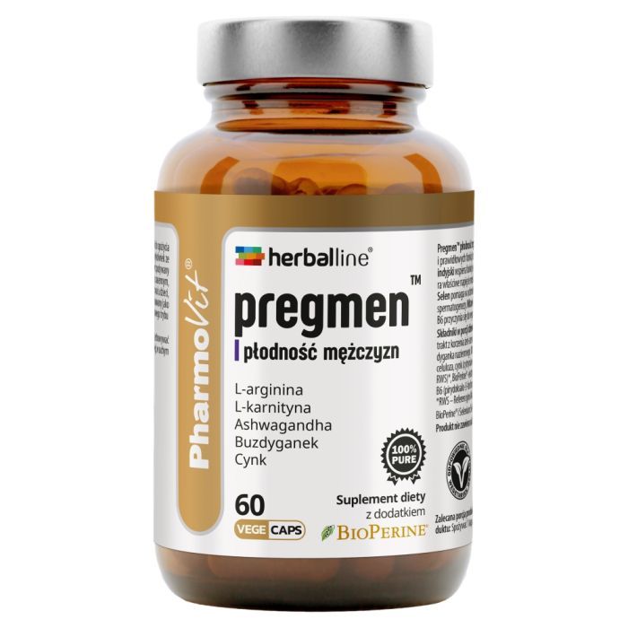Pregmen plodnosc mezczyzn Herballine Pharmovit,kaps., 60 szt main product photo