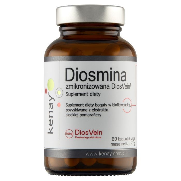 Diosmina zmikronizowana DiosVein, kaps.,60 szt main product photo