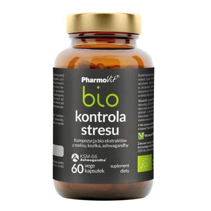 Kontrola stresu bio Pharmovit, kaps., 60 szt