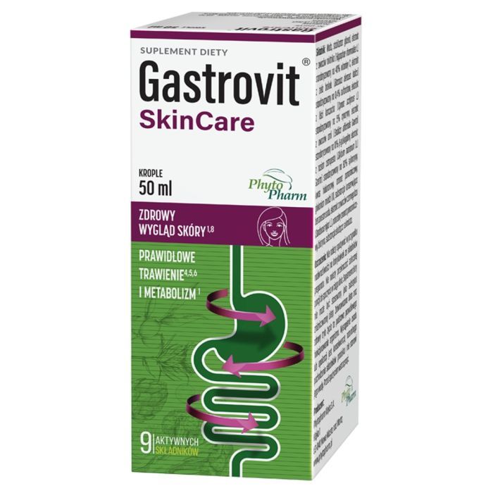 Gastrovit SkinCare, krople, 50 ml main product photo