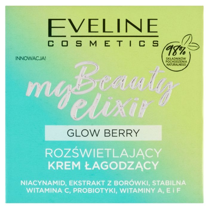 Eveline My Beauty Elixir, krem,rozswietlajacy,lagodzacy,50ml