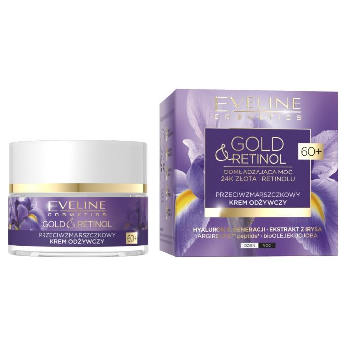 Eveline Gold & Retinol, krem, p/zmarsz.,odzyw.,60+, 50 ml main product photo