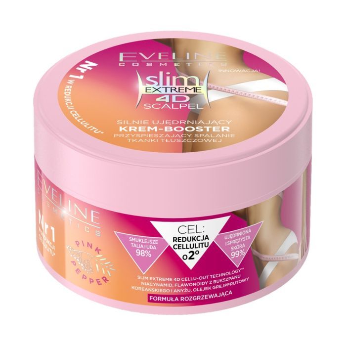 Eveline Slim Extr.4D, krem-booster,scalpel,siln.ujedrn,200ml main product photo
