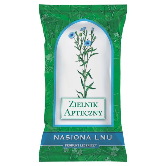 Nasiona lnu, zioło pojedyncze, 250 g (Herbapol Lublin) main product photo