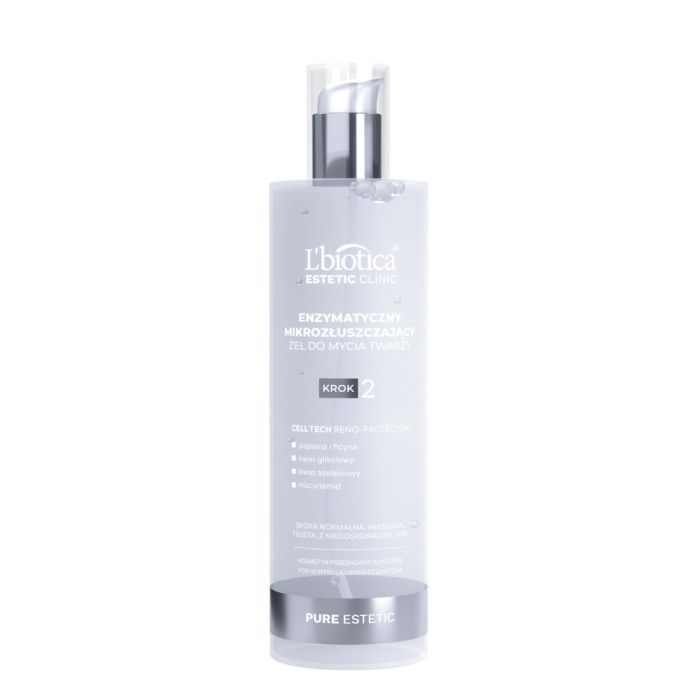 L`Biotica Estetic Clinic,zel,d/tw,enzym.,mikrozluszcz.,200ml main product photo