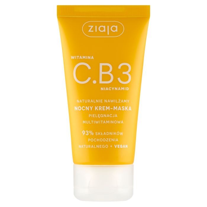 Ziaja Witamina C.B3 Niacynamid, nocny krem-maska, 50 ml main product photo