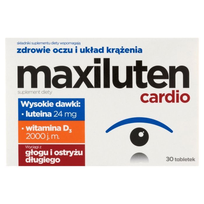 Maxiluten cardio, tabl., 30 szt main product photo