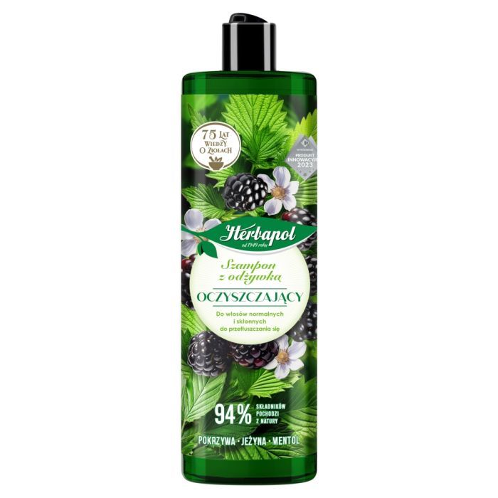 Herbapol Polana, szamp.+odzyw.,wlos.norm.,przetl.,400 ml main product photo