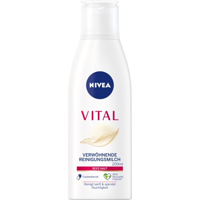 Nivea Vital, mlecz.,oczyszczajace, 200 ml
