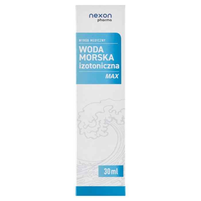 Woda morska, izotoniczna, MAX, spray do nosa, 30 ml main product photo