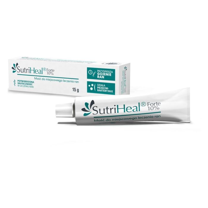 SutriHeal Forte 10%, masc, do gojenia ran, 15 g main product photo