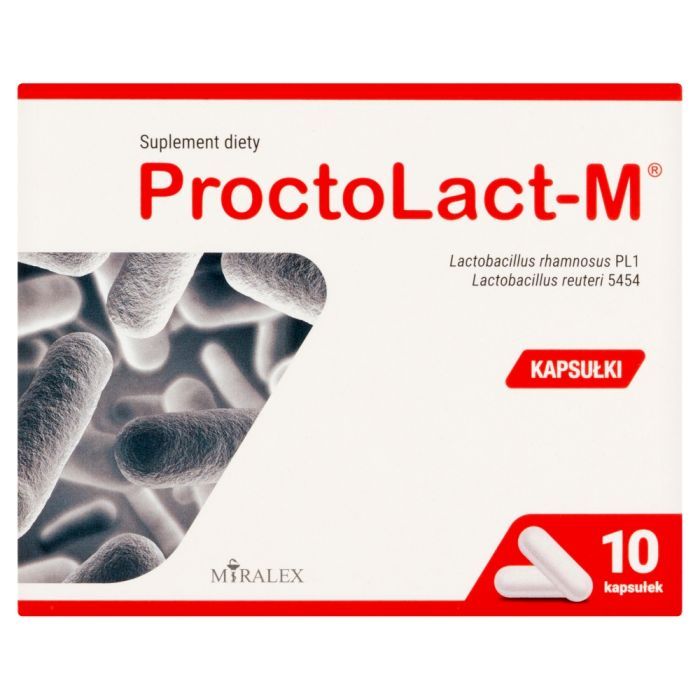 ProctoLact M, kaps.,10 szt main product photo