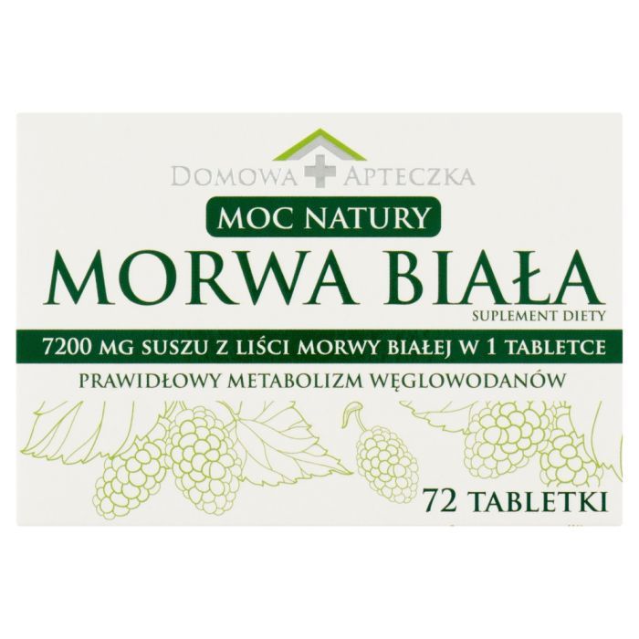 Moc Natury Morwa Biala, tabl., 72 szt main product photo