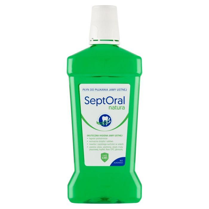 SeptOral natura, plyn,do plukania jamy ustnej, 500 ml main product photo