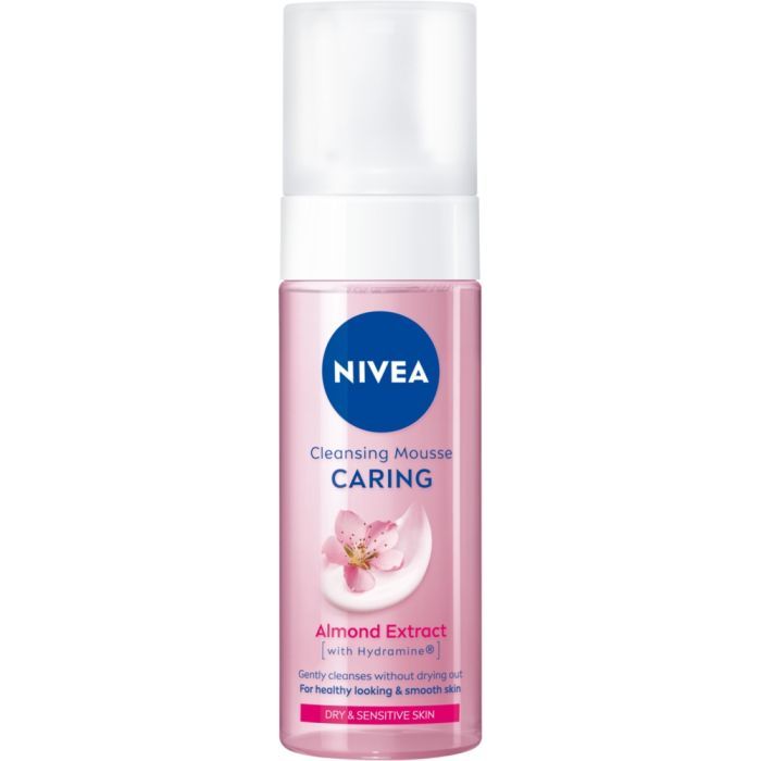 Nivea Caring, pianka, pielegnujaca,oczyszczajaca, 150 ml