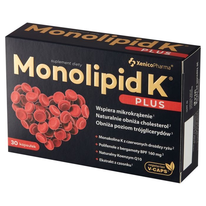 Monolipid K Plus, kaps., 30 szt main product photo