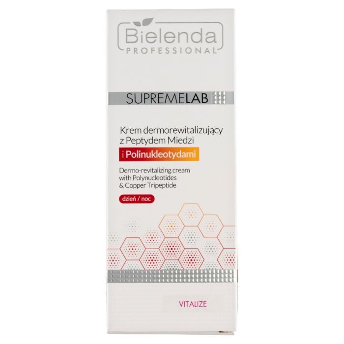 Bielenda Professional SupremeLab, Krem dermorewitalizujący z peptydem miedzi i polinukleotydami, 50 ml main product photo