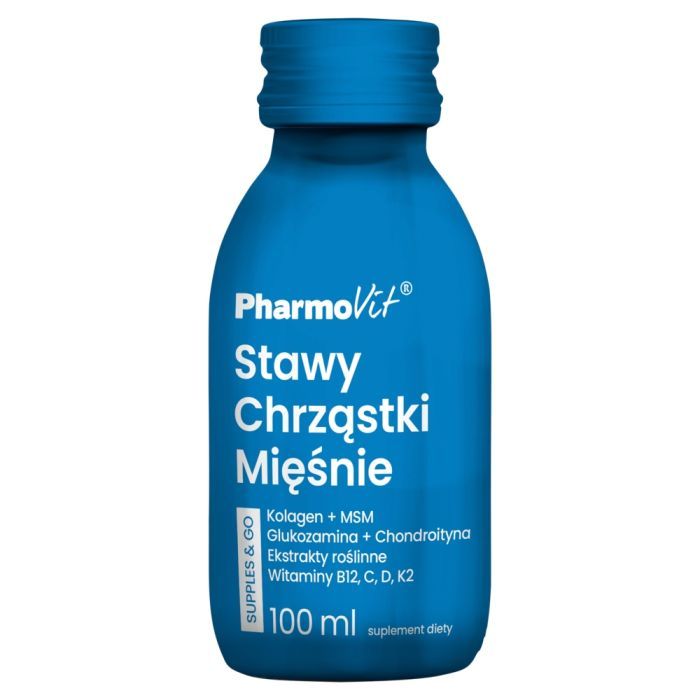 Stawy Chrzastki Miesnie supples & go Pharmovit, płyn, 100 ml main product photo