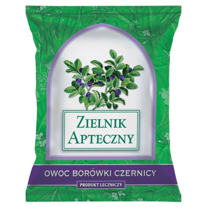 Owoc borówki czernicy, zioło pojedyncze, 50 g (Herbapol Lublin) main product photo