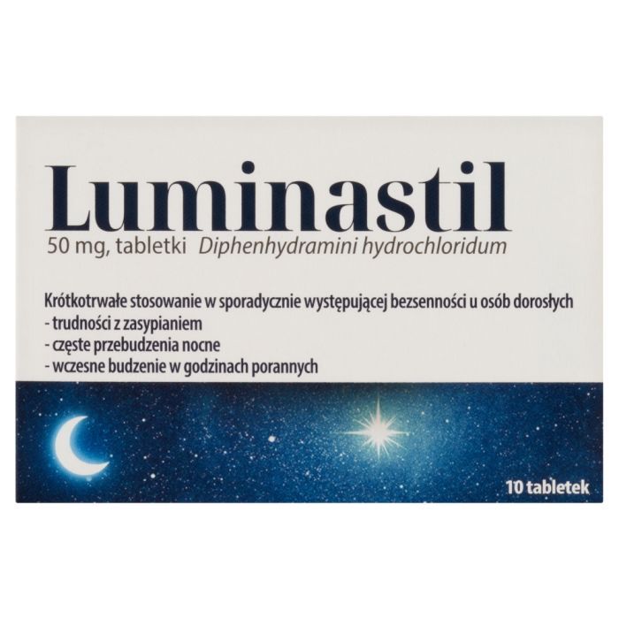 Luminastil, 50 mg, tabl., 10 szt main product photo