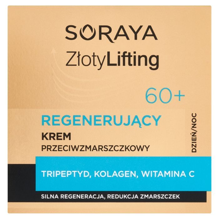 Soraya Zloty Lifting, krem,regen.,p/zmarszczkowy 60+,50ml main product photo