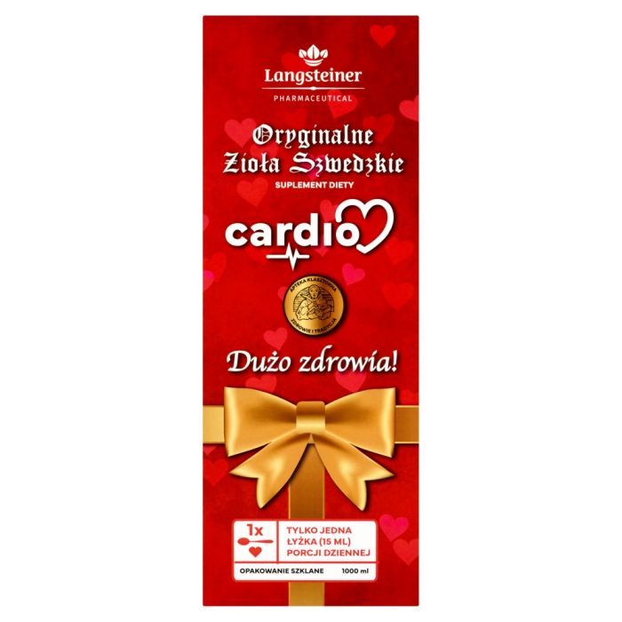 Oryginalne Ziola Szwedzkie Cardio, plyn, 1000 ml main product photo