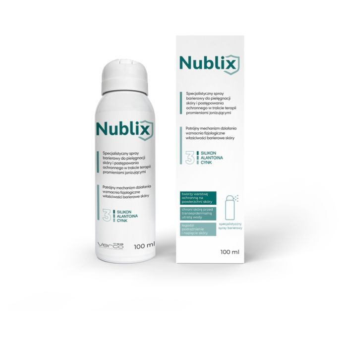Nublix, spray, barierowy,do pielegn.skory, 100 ml main product photo