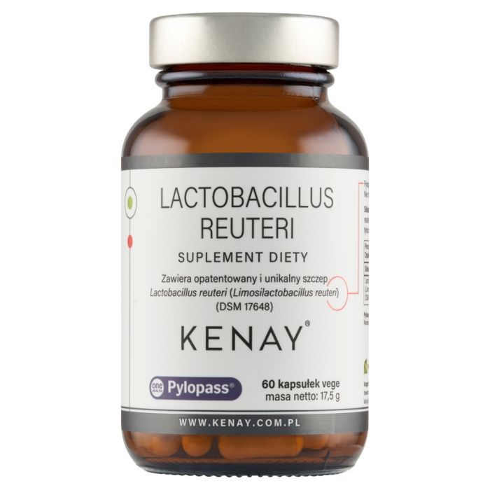 Lactobacillus reuteri Pylopass, kaps., 60 szt main product photo