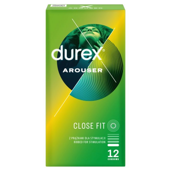 Durex Arouser, prezerwatywy prążkowane, 12 szt. main product photo