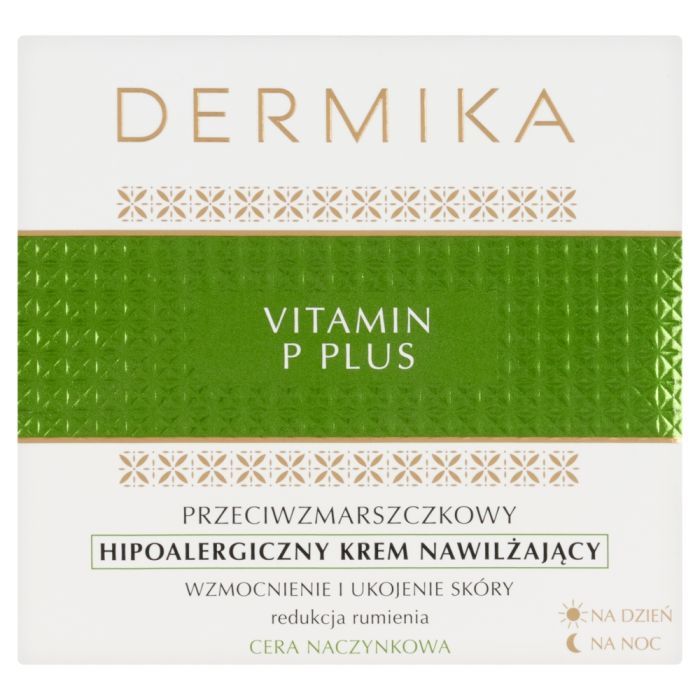 Dermika Vitamin P Plus,krem,p/zmarsz.,hypoal.,nawilz.,50ml main product photo