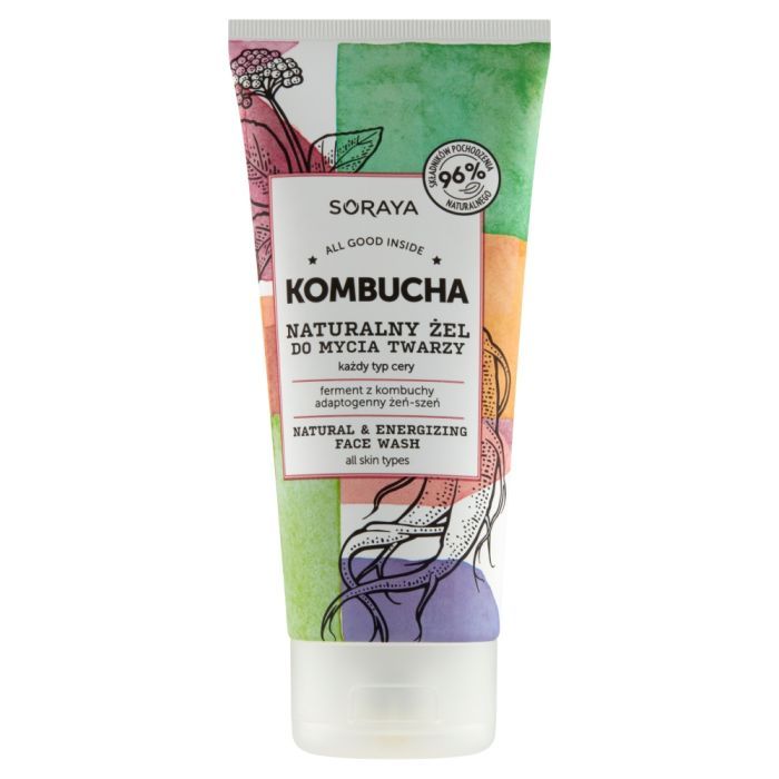 Soraya Kombucha, zel, do mycia twarzy, naturalny, 150 ml main product photo