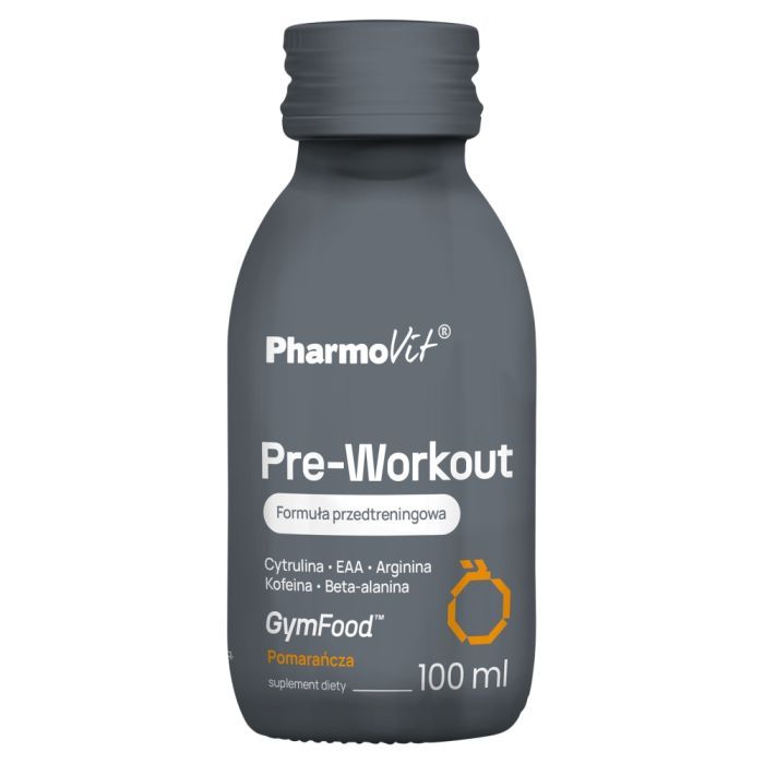 Pre-Workout Formula przedtren.pomaran.GymF.Pharm,plyn,100ml main product photo