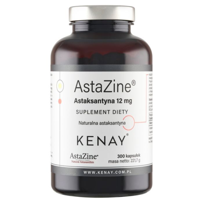 AstaZine Astaksantyna,12 mg, kaps.,300 szt main product photo