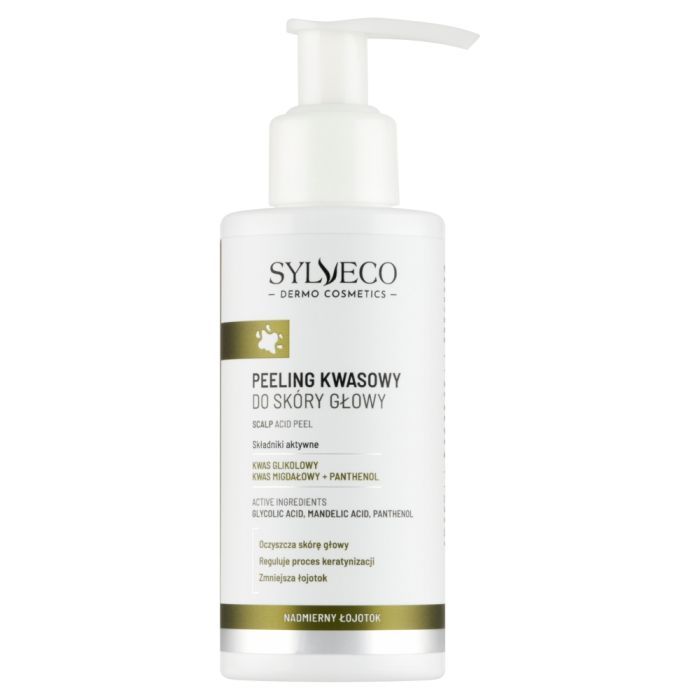 Sylveco Peeling kwasowy do skóry głowy, 145 ml main product photo
