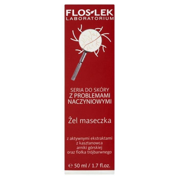 Flos-Lek na Naczyn, zel,maseczka, 50 ml main product photo