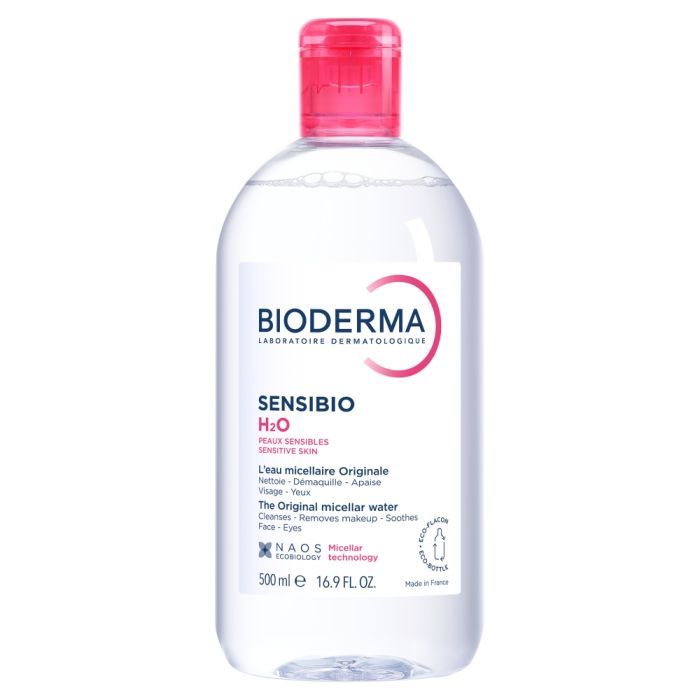 Bioderma Sensibio H2O, woda micelarna do skóry wrażliwej, 500 ml main product photo